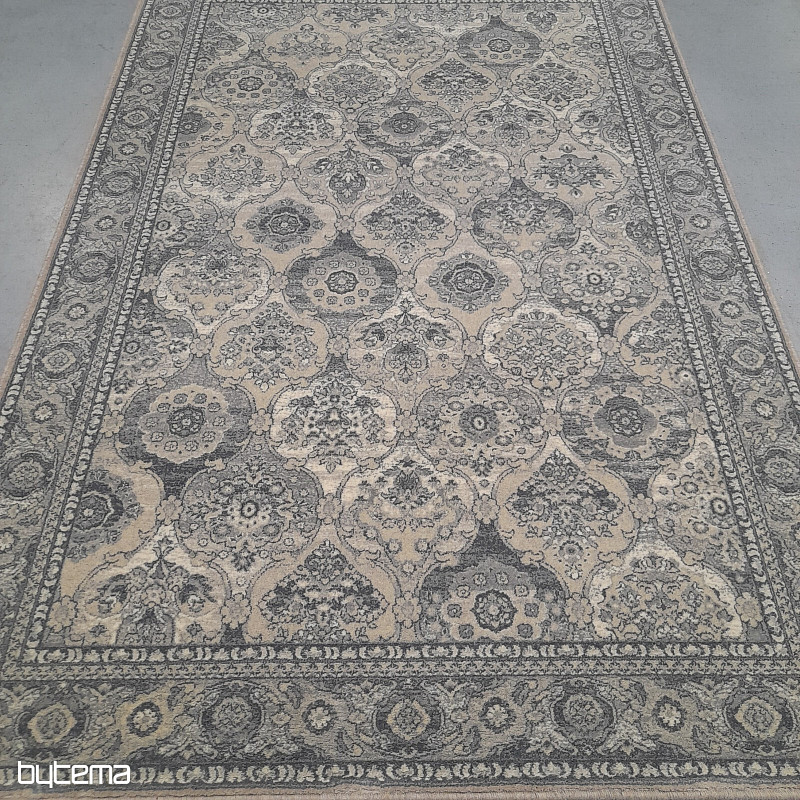 Tapis en laine luxueux ISFAHAN Forenza Beige/clair