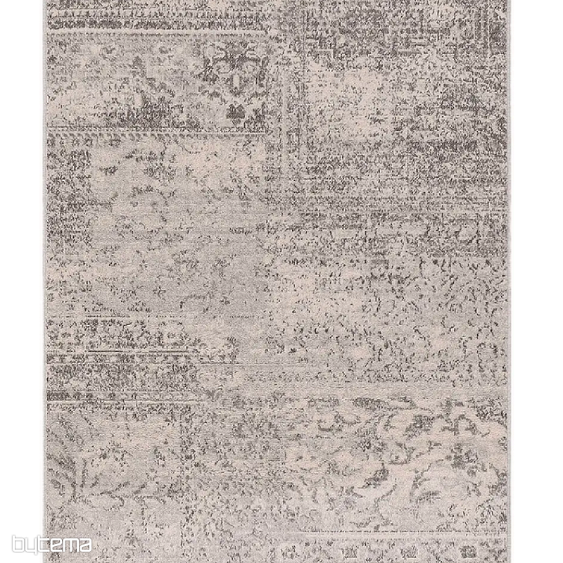 Tapis de laine luxueux ISFAHAN Korist gris