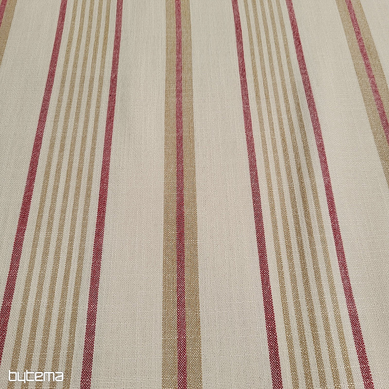 Tissu décoratif ROUGE TANGO