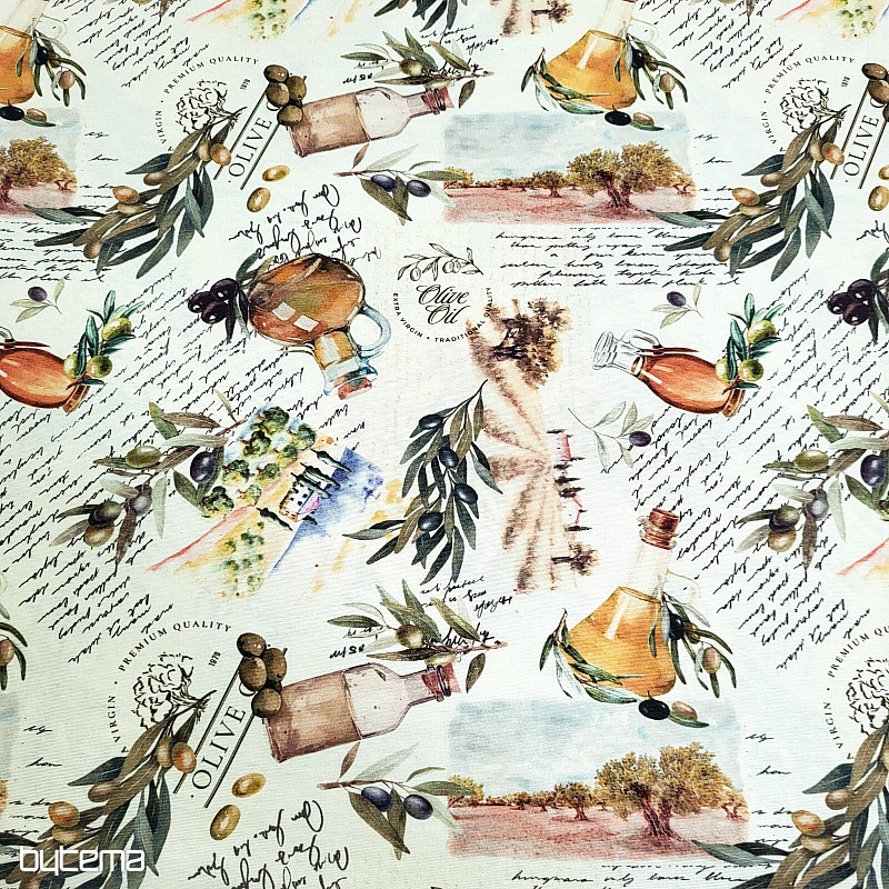 Tissu décoratif OLIVY FARGA