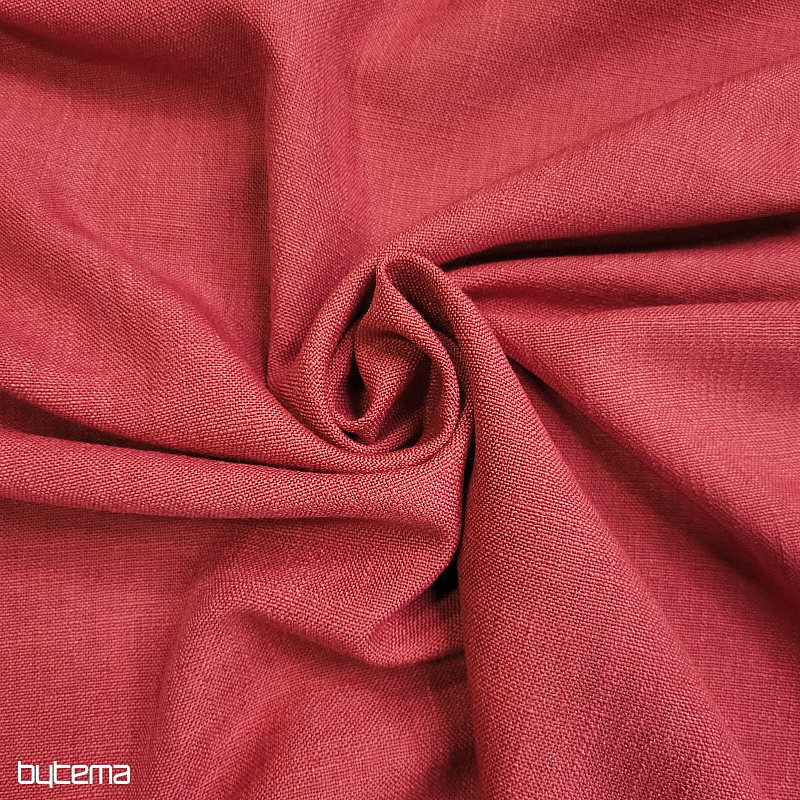 Tissu décoratif VALS ROUGE