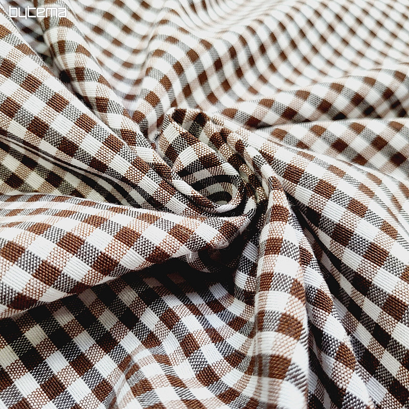 Tissu déco IBIZA marron