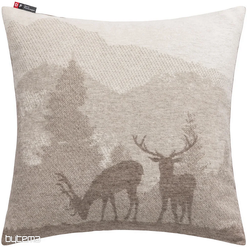 Couverture décorative DF JELEN SILVRETTA marron