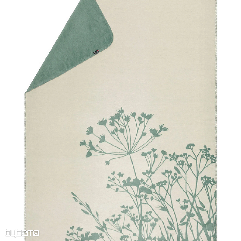 Couverture en herbe de bambou menthol