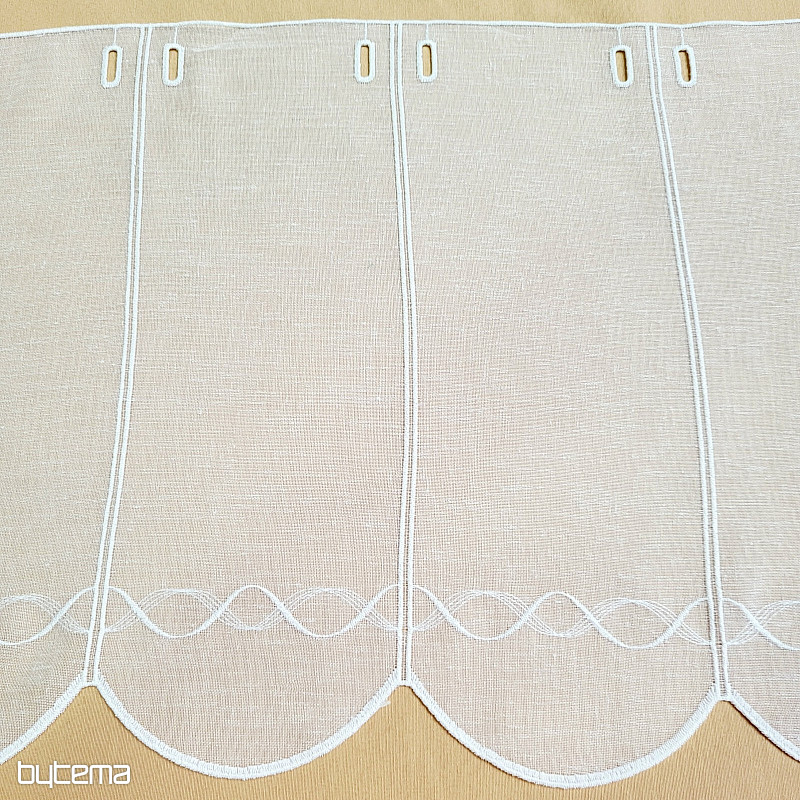 Rideau pour vitrail GERSTER 11883 blanc