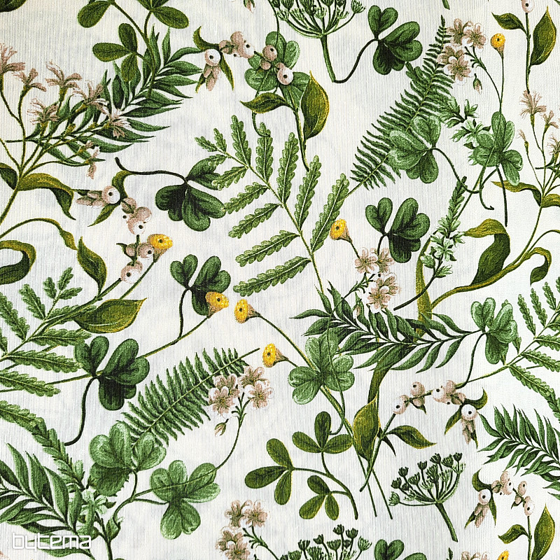 Tissu décoratif BETINA marron