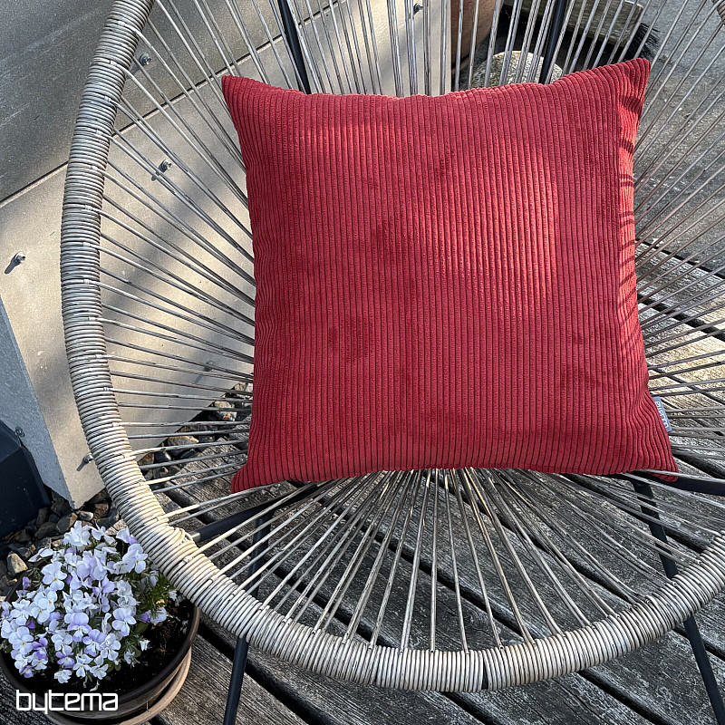 Taie d'oreiller décorative DARVEN ROUGE