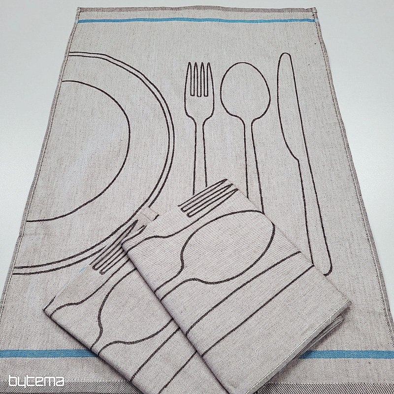 Serviettes en coton LAVE-VAISSELLE