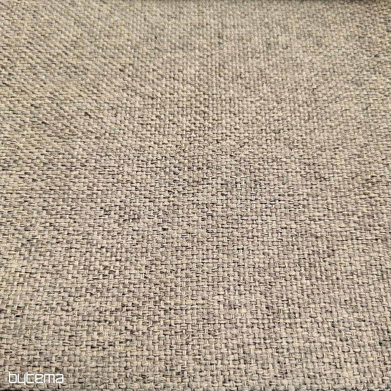 Tissu décoratif uni de créateur DIM OUT GERSTER 77045/0040 BEIGE FONCÉ