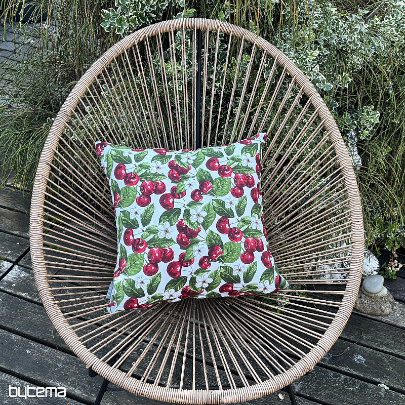 Taie d'oreiller décorative CERISE