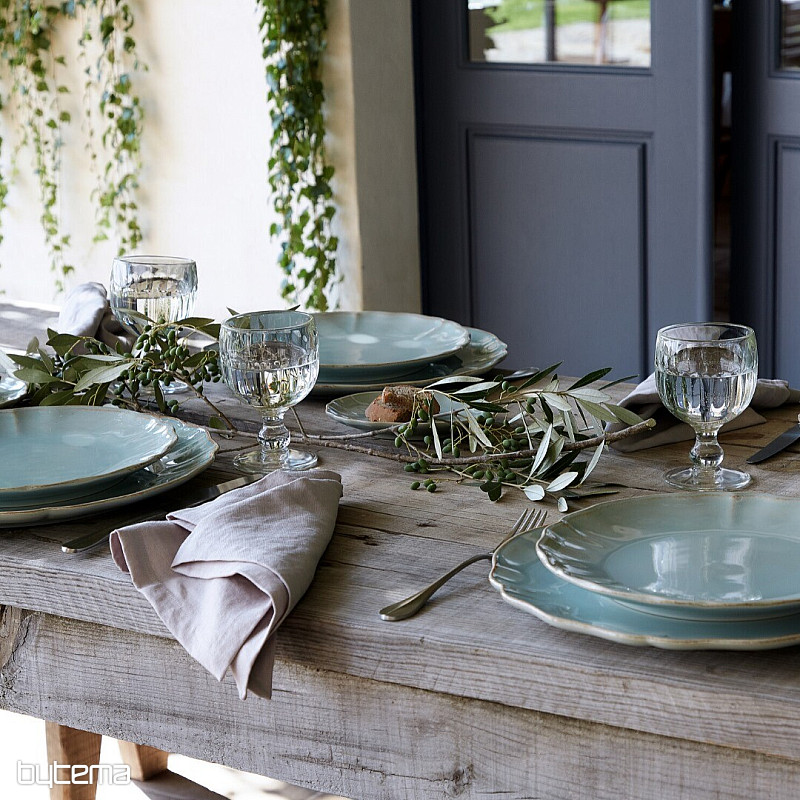 Assiette ALENTEJO 27 cm turquoise