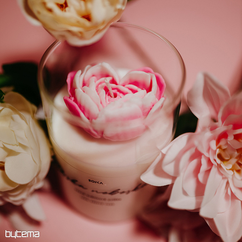 Bougie parfumée HEAVENLY LOVE avec couvercle