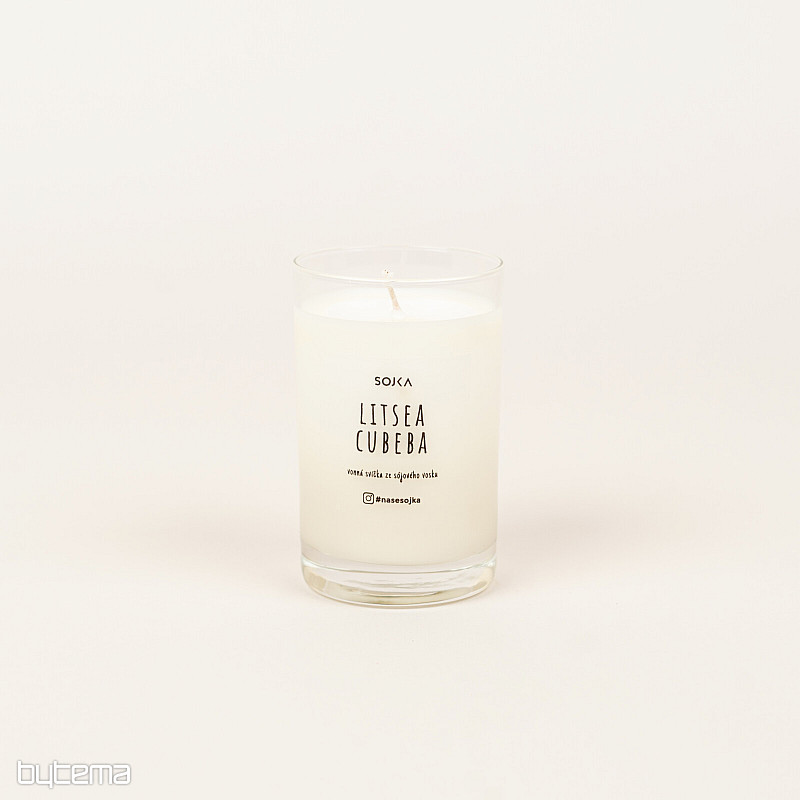Bougie parfumée au soja LITSEA CUBEBA
