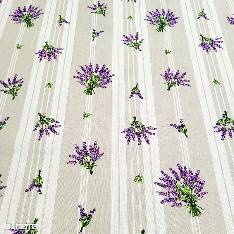 Tissu décoratif LAVANDE DE PROVENCE