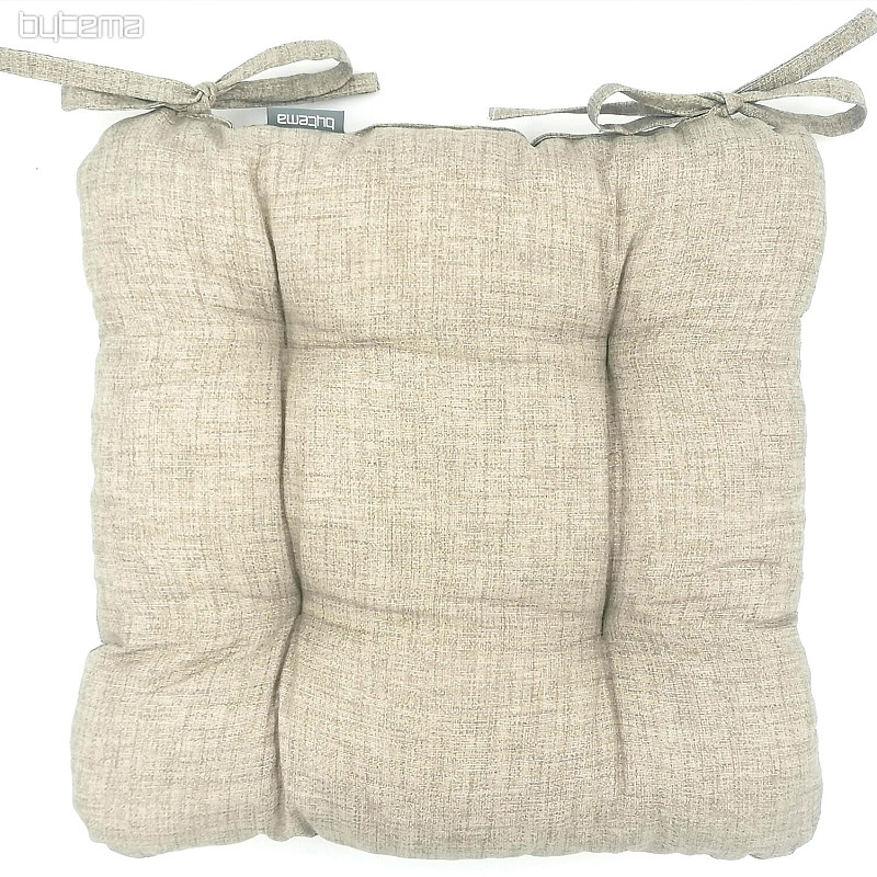 Chaise assise EDGAR gris-beige 104