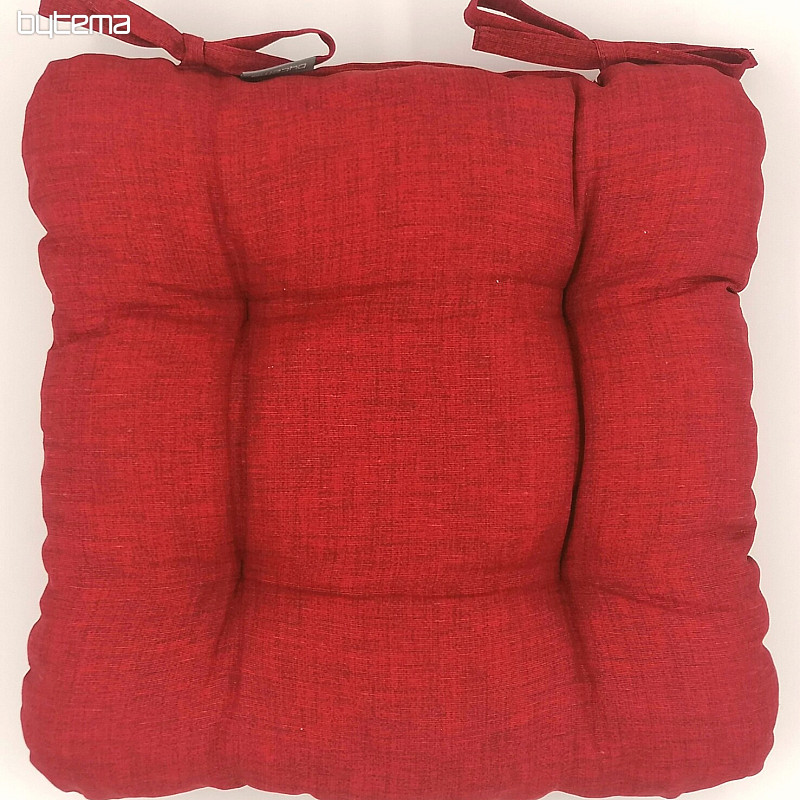 Chaise assise EDGAR rouge 402