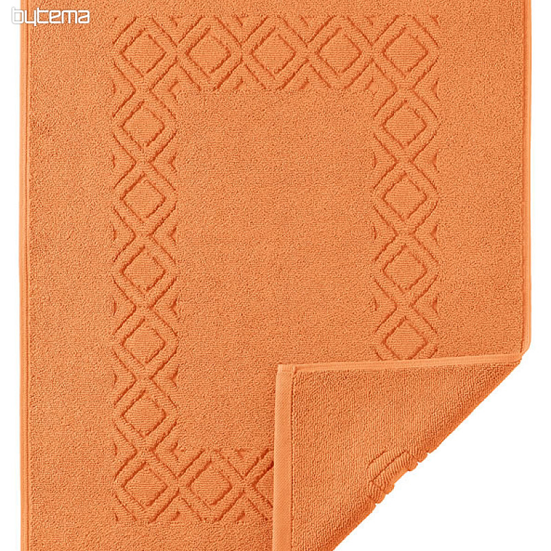 Tapis de bain éponge DENVER orange
