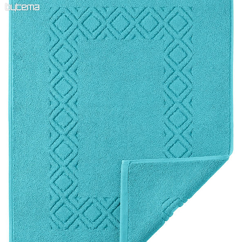 Tapis de bain éponge DENVER turquoise