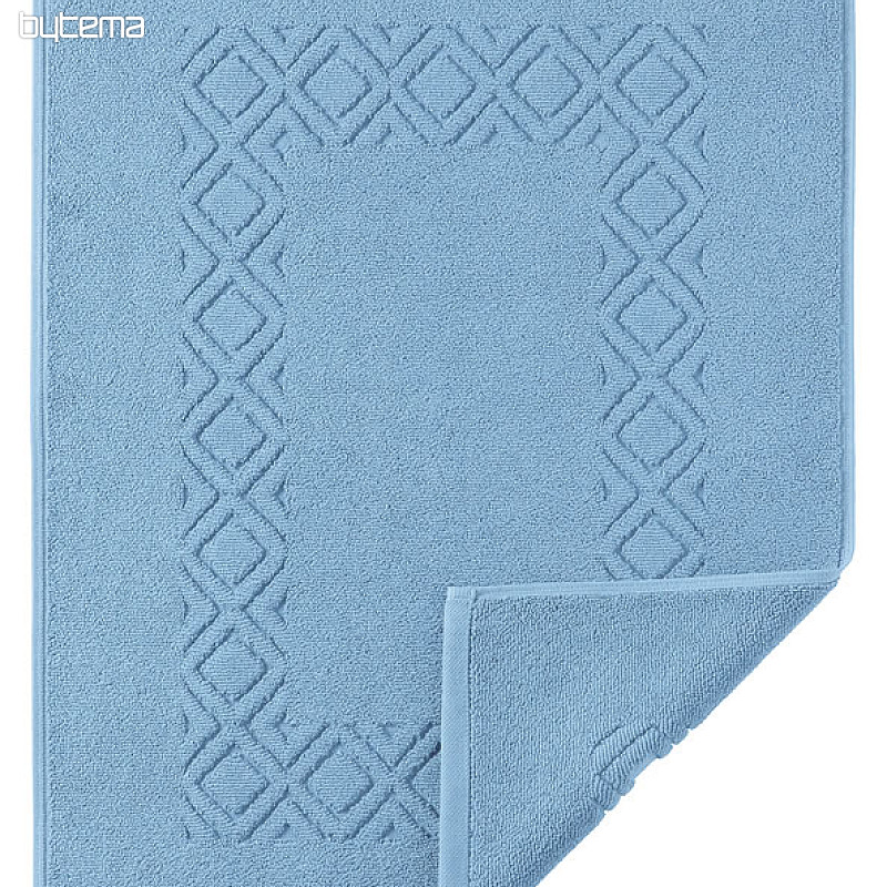 Tapis de bain éponge DENVER bleu clair