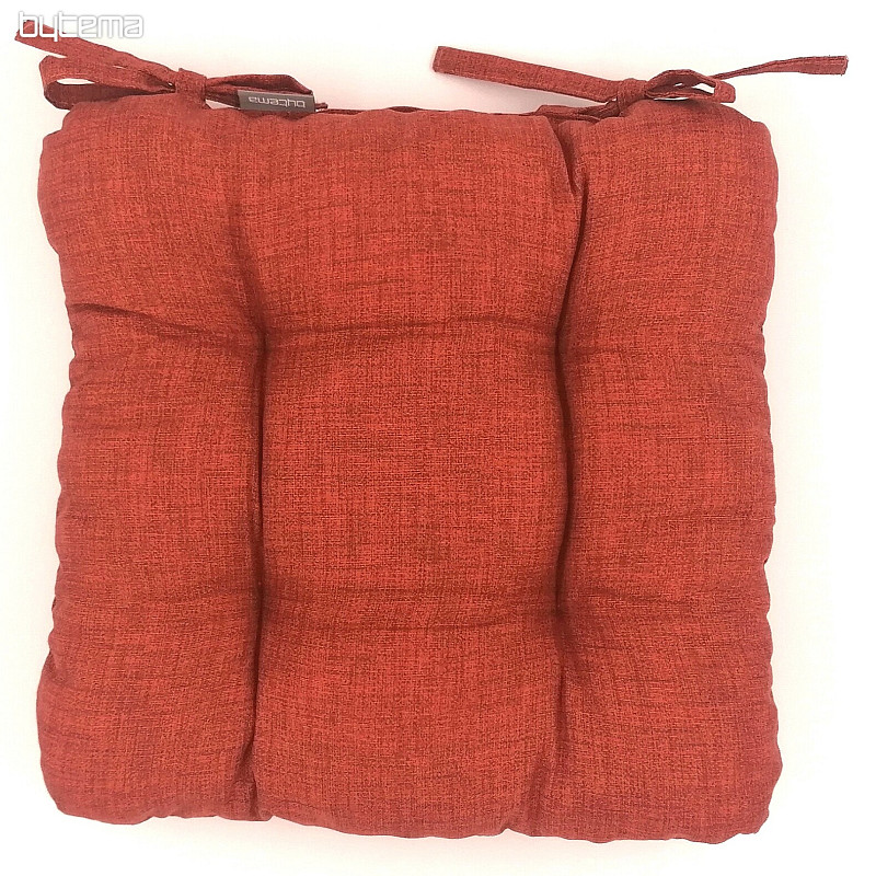 Coussins de chaise EDGAR terre cuite 502