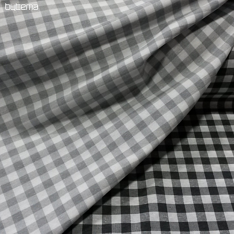 Tissu déco MENORCA gris clair