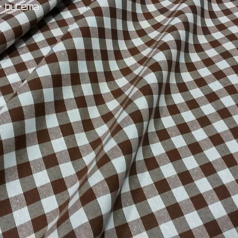 Tissu déco MENORCA marron