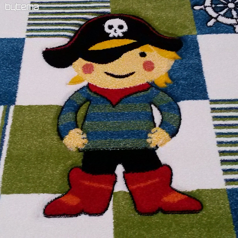 Tapis pièce enfant PIRATE neuf