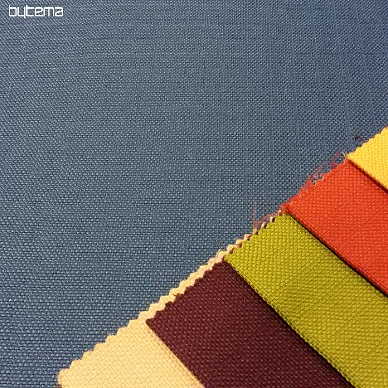 Tissu déco Téflon bleu 160cm
