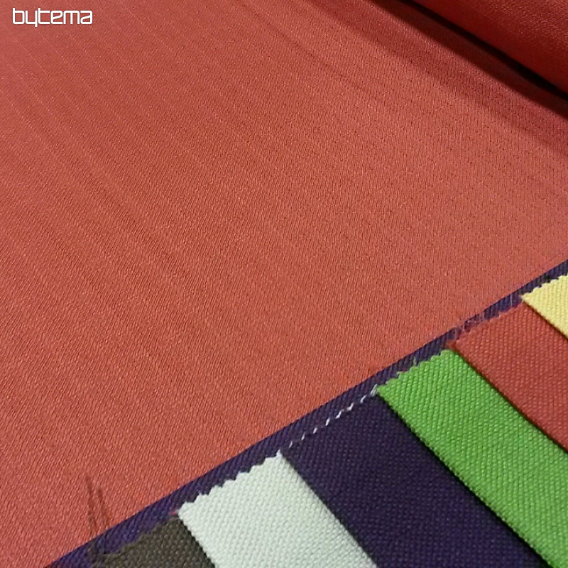 Tissu déco Téflon terre cuite 160cm