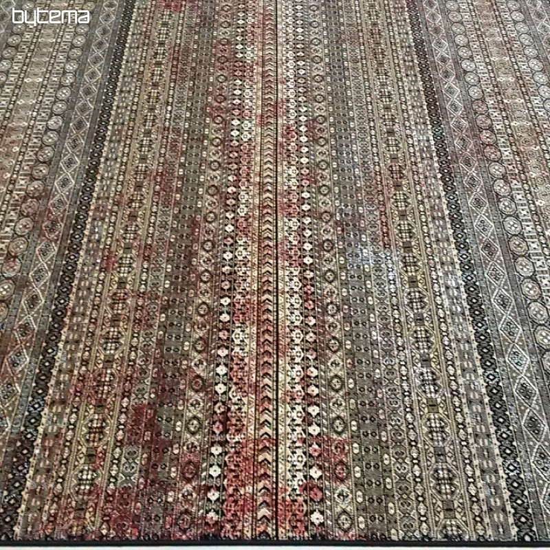 Tapis moderne exclusif ETNO NOBLES noir