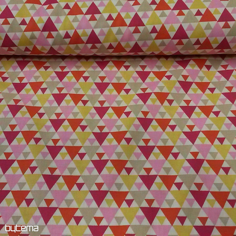 Tissu déco TIGAYA rose