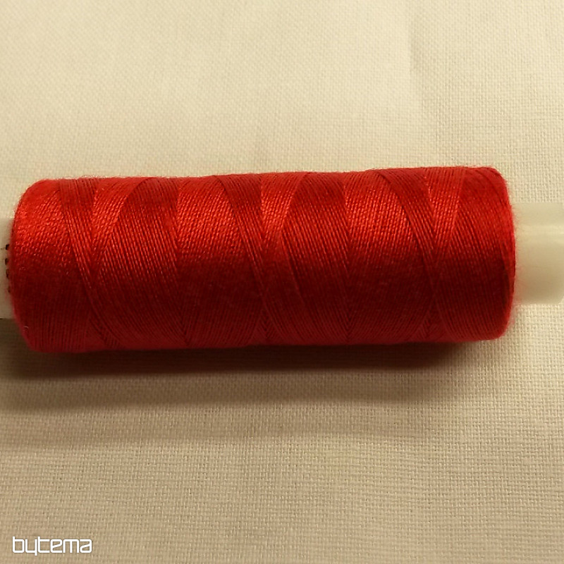 Fil à coudre rouge 200 m