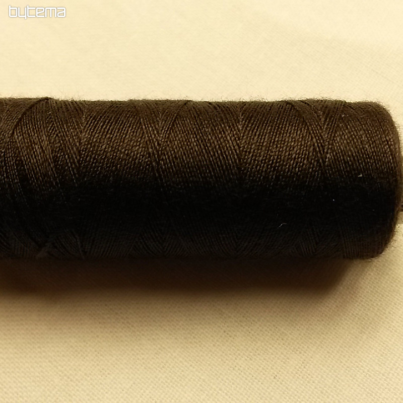 Fil à coudre marron foncé 200 m