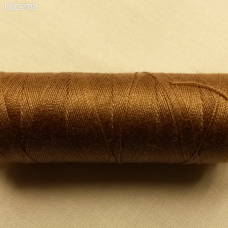 Fil à coudre marron 200 m