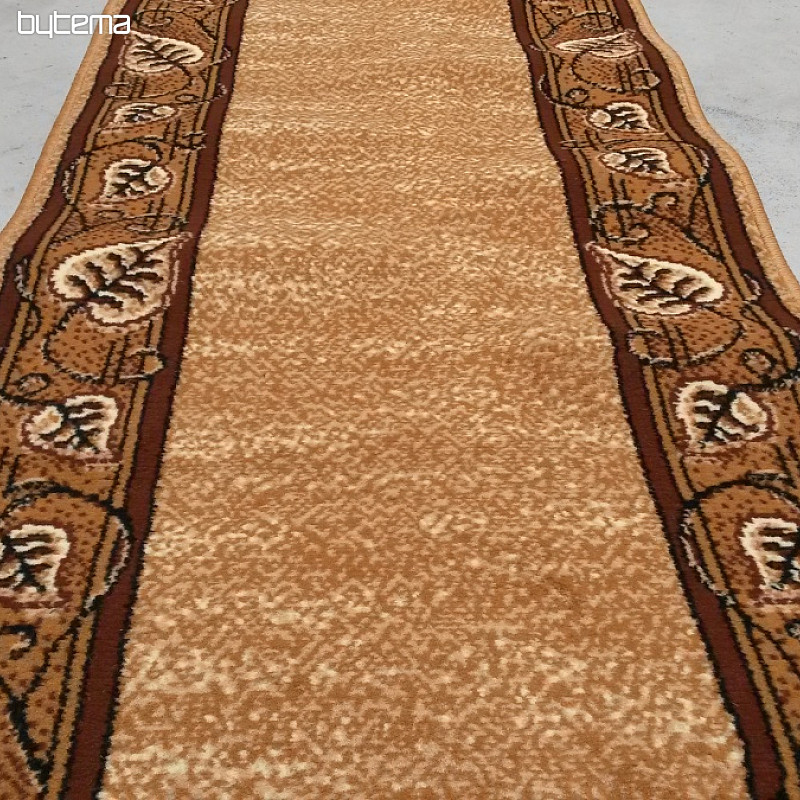 Tapis de passage FELIKS feuilles beige