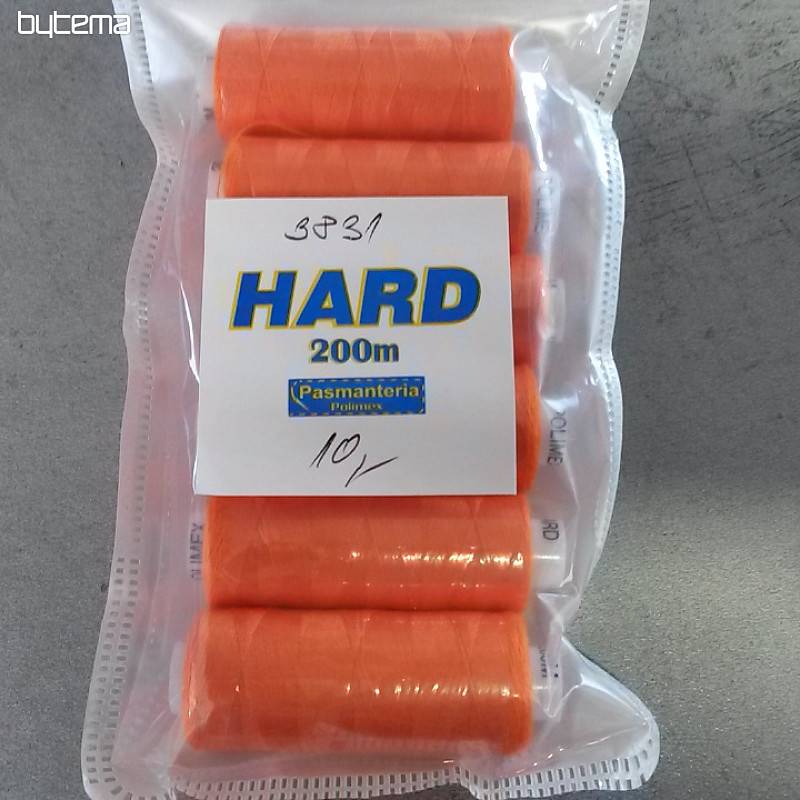 Fils à coudre orange 200 m