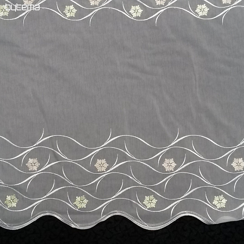 Rideau vague fleur 175