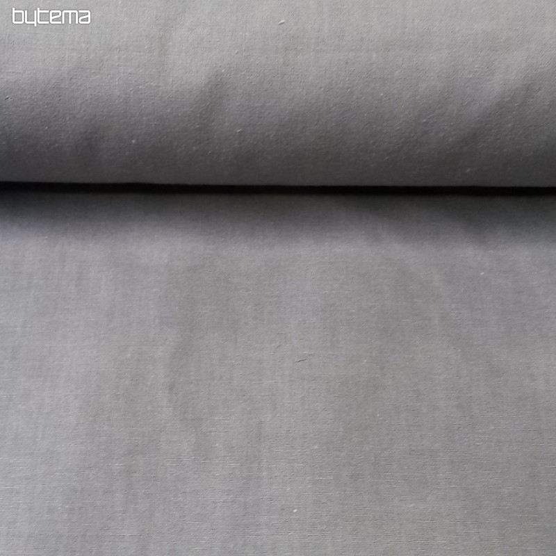 Tissu coton UNI gris