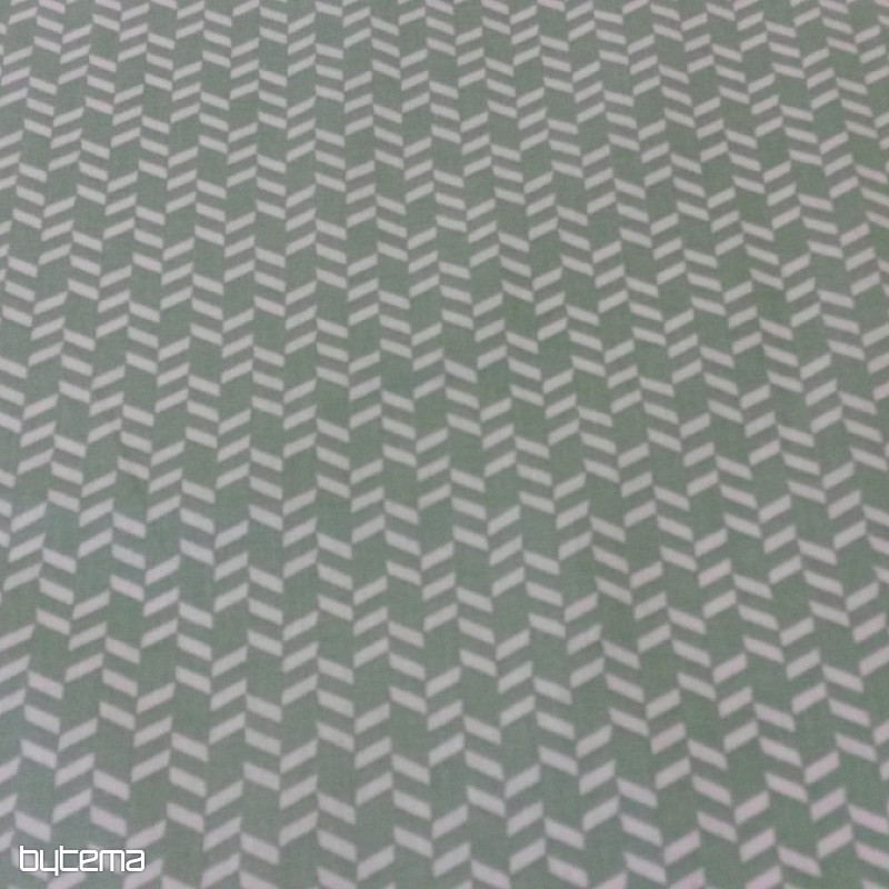 Tissu déco DJAMENA vert clair