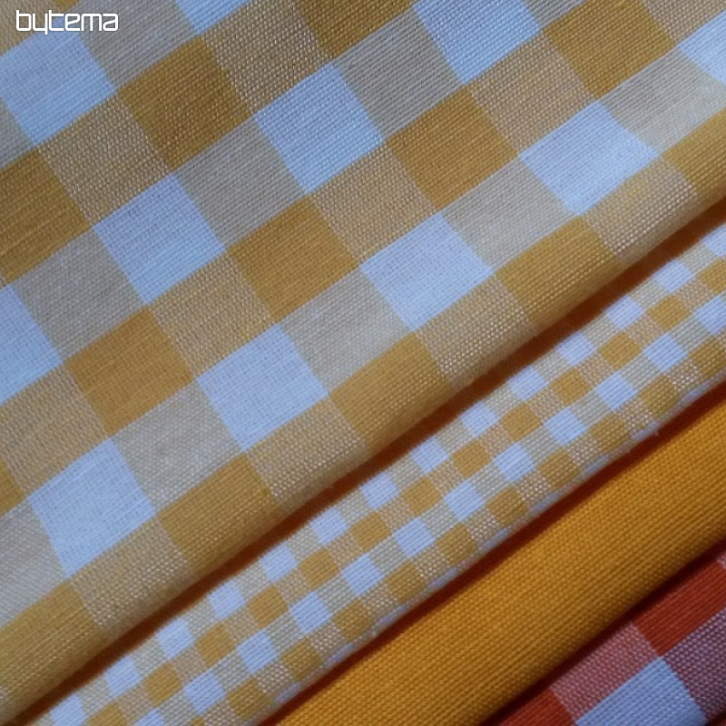 Tissu déco MENORCA jaune