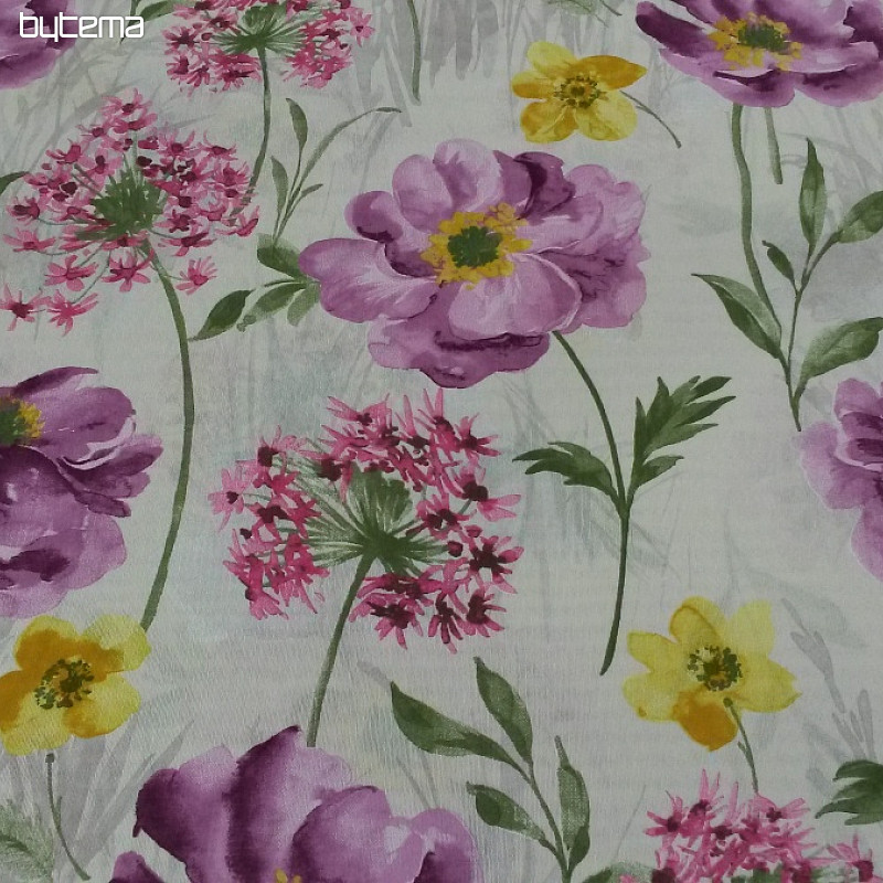 Tissu décoratif MARCELA LILA 280 cm