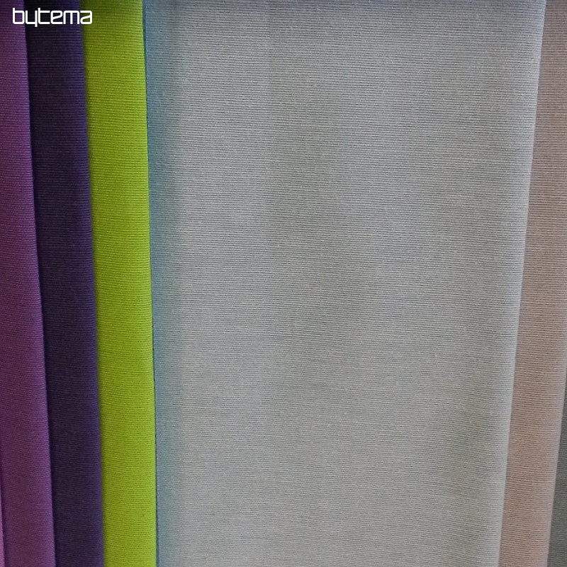Tissu décoratif monochrome LISO st. gris