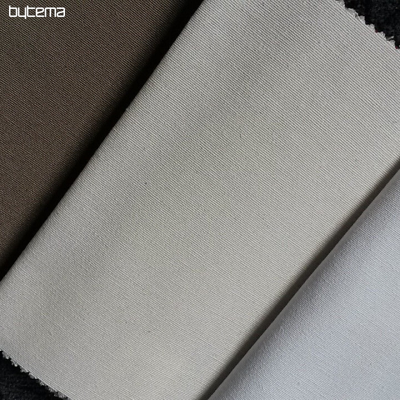 Tissu déco uni couleur LISO 92 crème