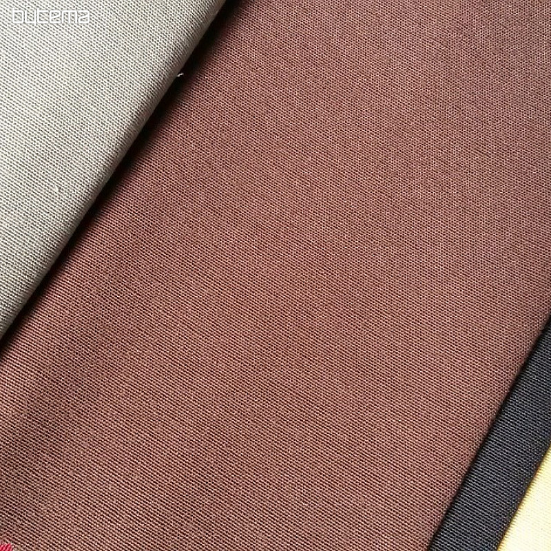 Tissu déco unicolore LISO 106 marron