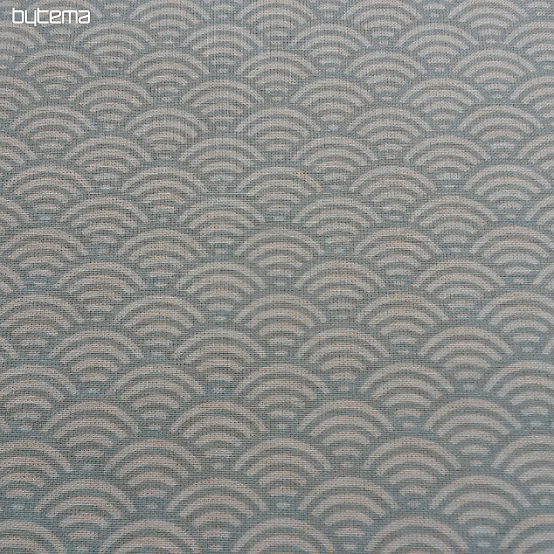 Tissu déco SUSHIS bleu clair