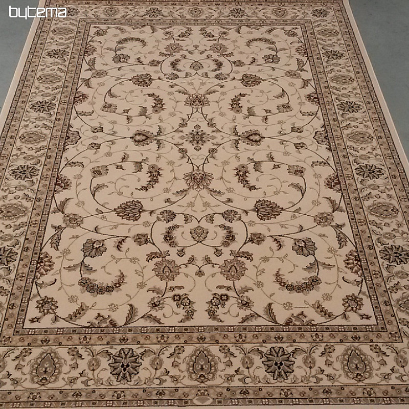 Tapis classique en laine ORIENT crème