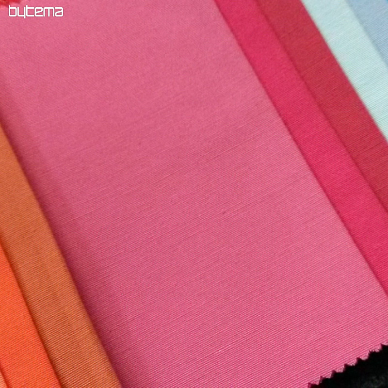 Tissu déco uni couleur LISO 306 rose