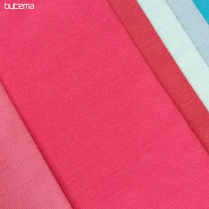 Tissu de décoration uni LISO 307 rose foncé