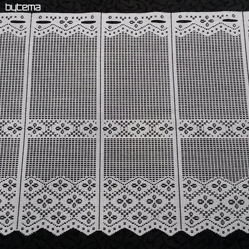 Rideau jacquard pour vitrail 11542