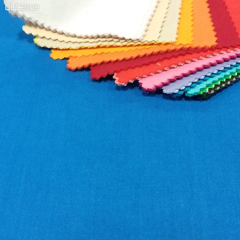 Tissu coton UNI bleu marine